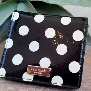 NWT- Kate Spade Polka dot Wallet